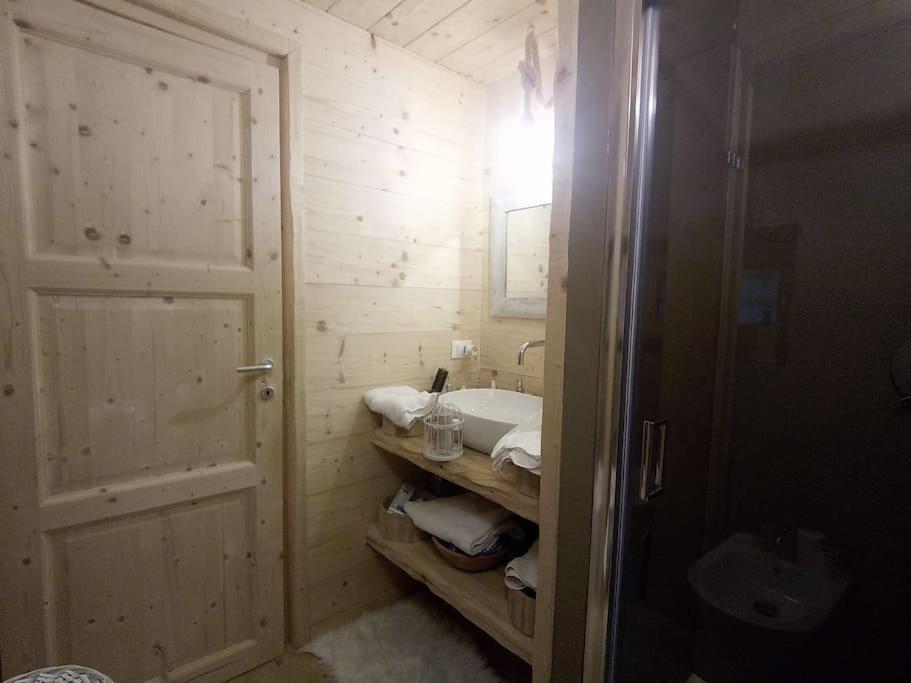 La Baita Nel Bosco Morgex Buitenkant foto